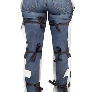 Cowgirl Jesse Toy Story chaps new one size fits all cow print